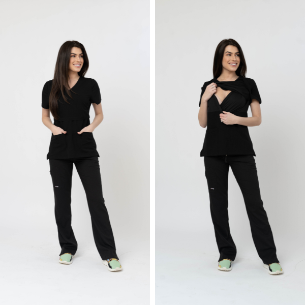 Breastfeeding scrubs