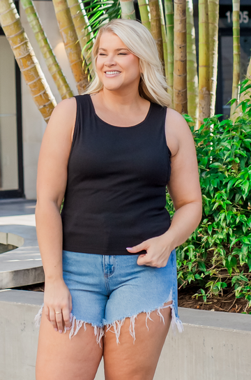 cotton ribbed nursing tank