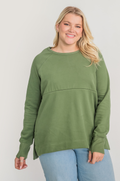 Green nursing sweatshirt