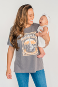 Mom and baby in Nashville graphic tee