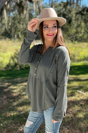 green nursing top