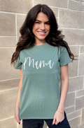 Mama nursing shirt in green