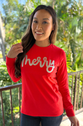 Merry Christmas nursing shirt for new moms