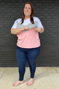 Nursing tee pink