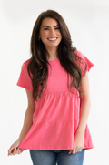 watermelon ruffle nursing shirt