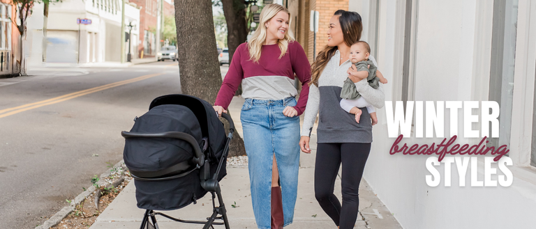 winter breastfeeding styles
