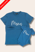 matching mom and baby tees nursing