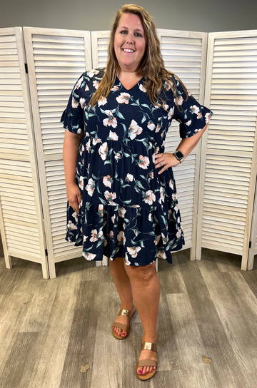 plus size nursing dress for church
