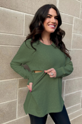 breastfeeding sweatshirt green