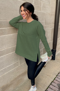 green nursing sweatshirt