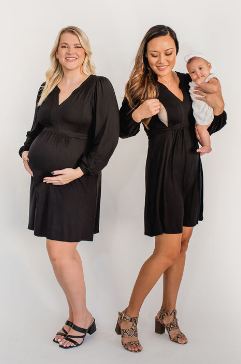 maternity and breastfeeding dress for wedding