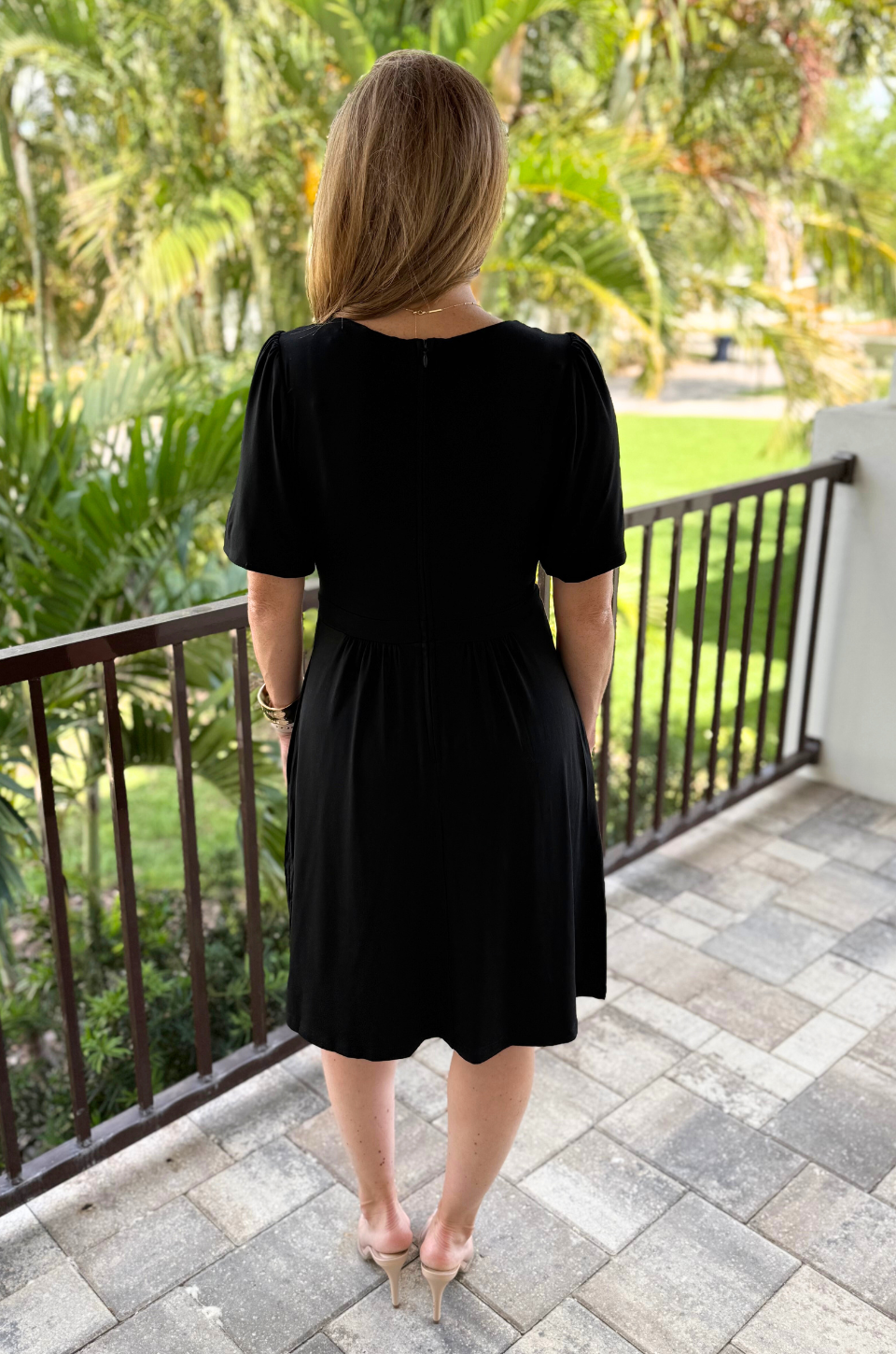 black nursing dress Kate Nursing Wrap Sweater Dress | Black - XL