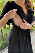 breastfeeding dress with stretch