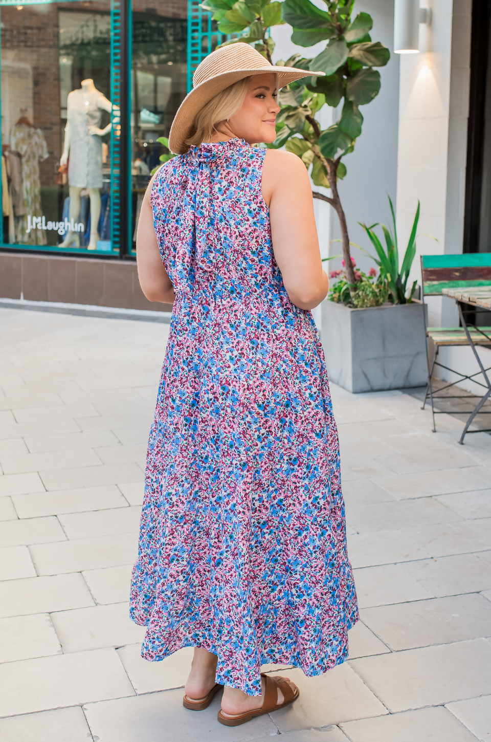 Berry garden nursing dress