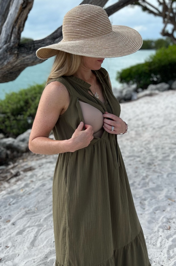 summer nursing dress