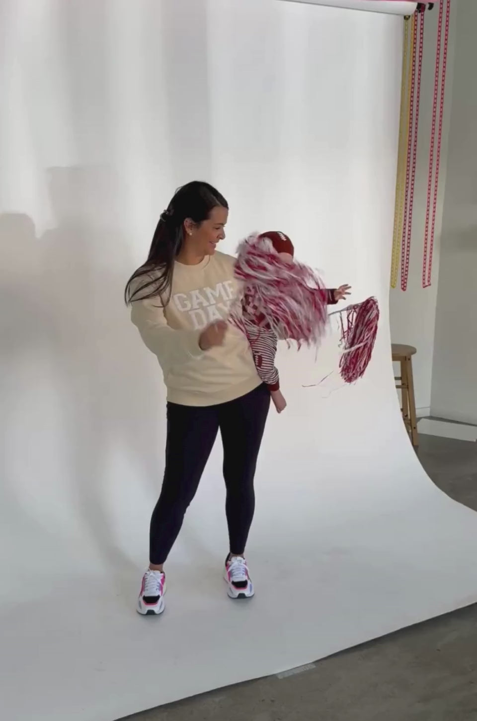 Game Day breastfeeding sweatshirt