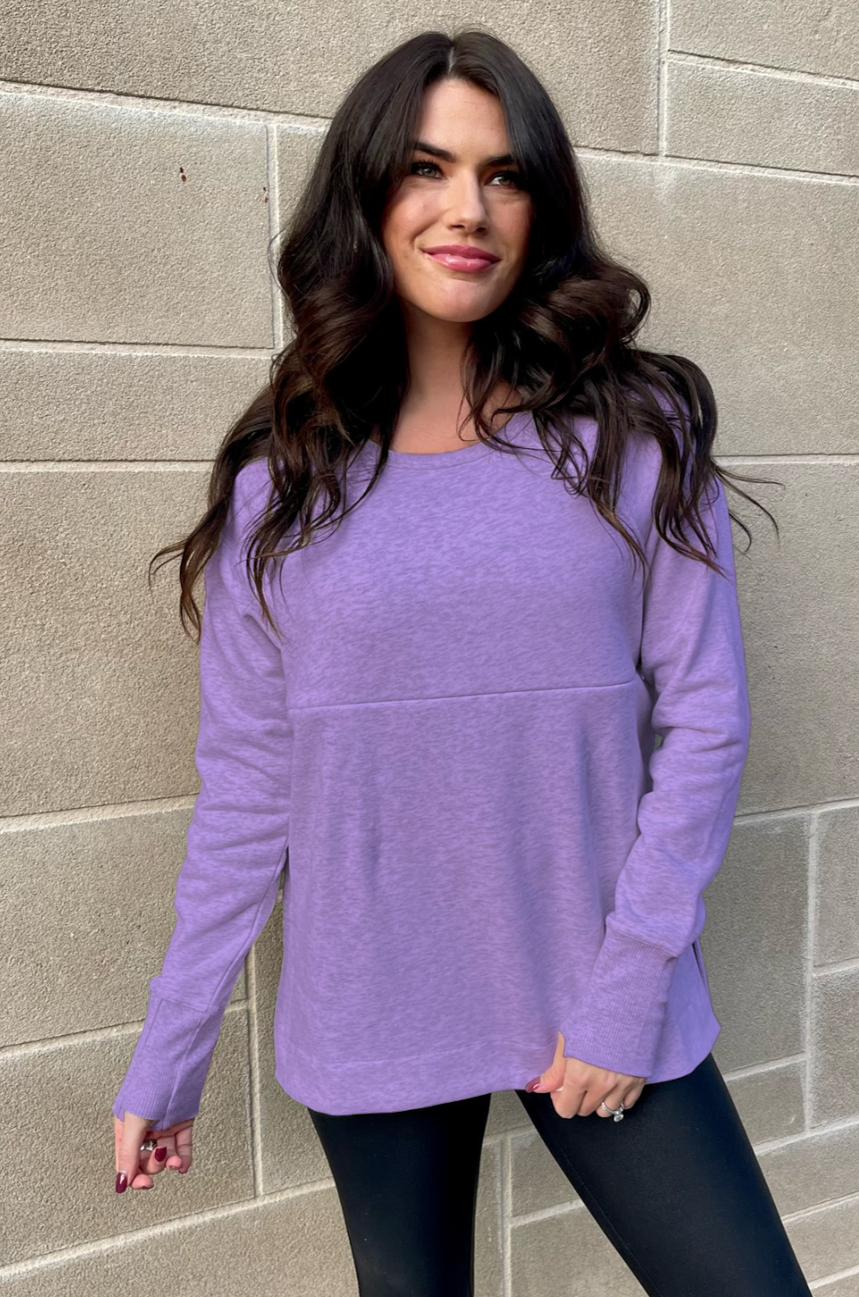 cute nursing sweatshirt for moms