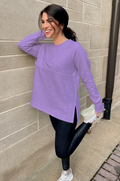 nursing sweatshirt with zipper opening
