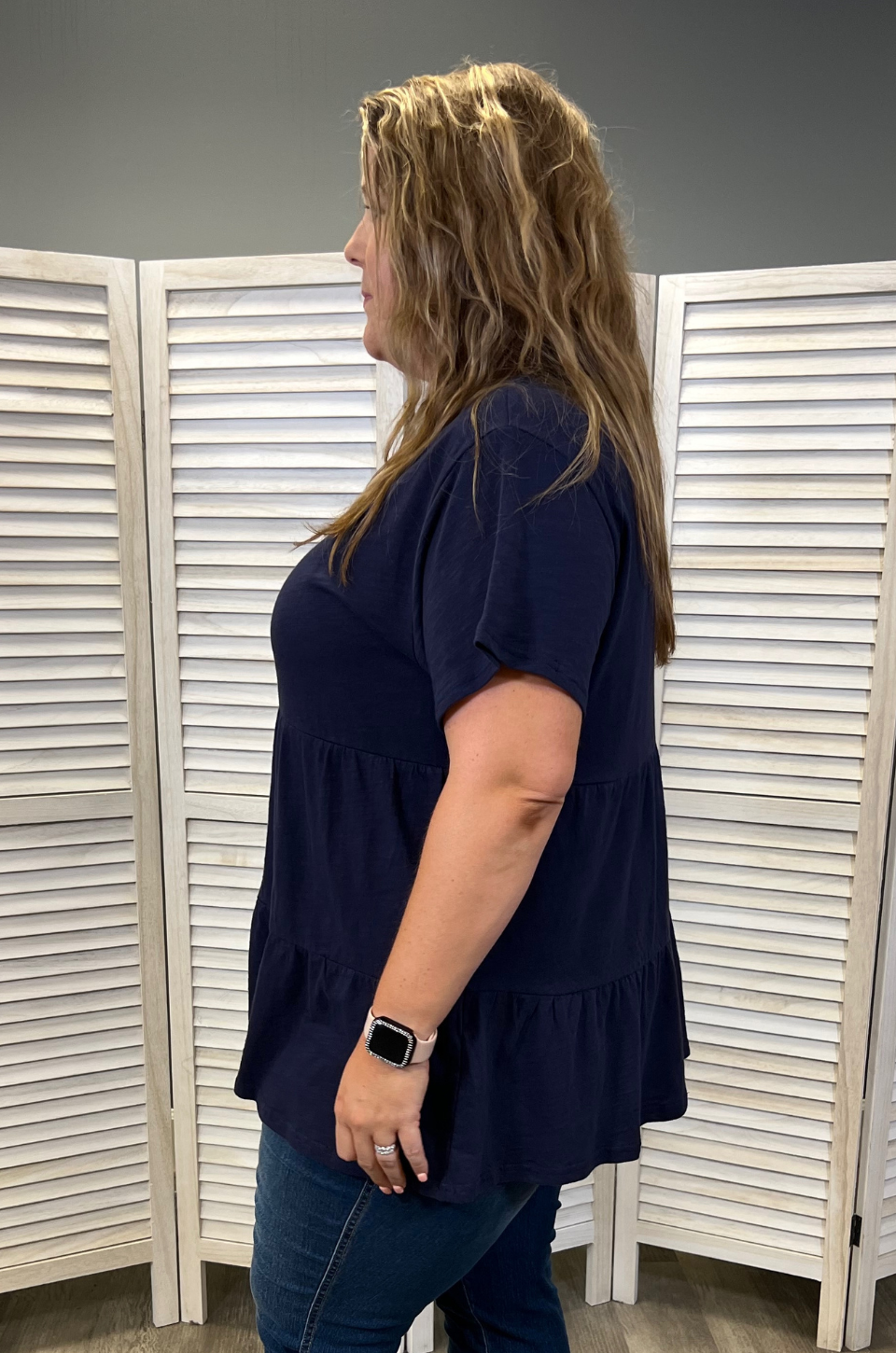 Plus size nursing tops hot sale