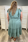 nursing plus size cotton dress