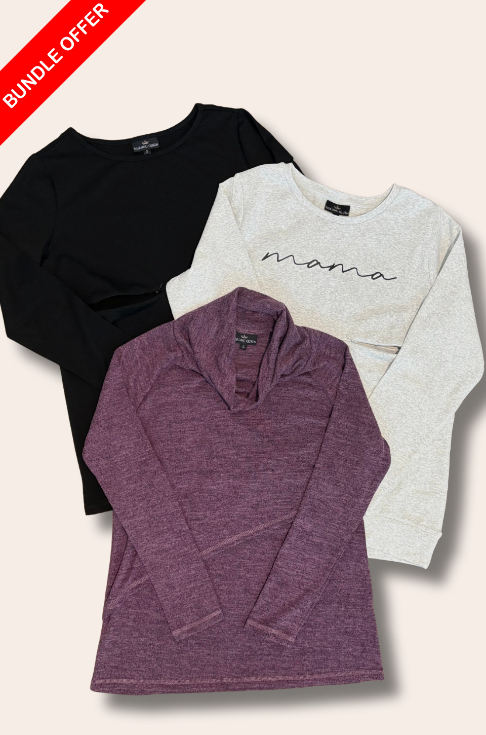 winter nursing clothes for moms 