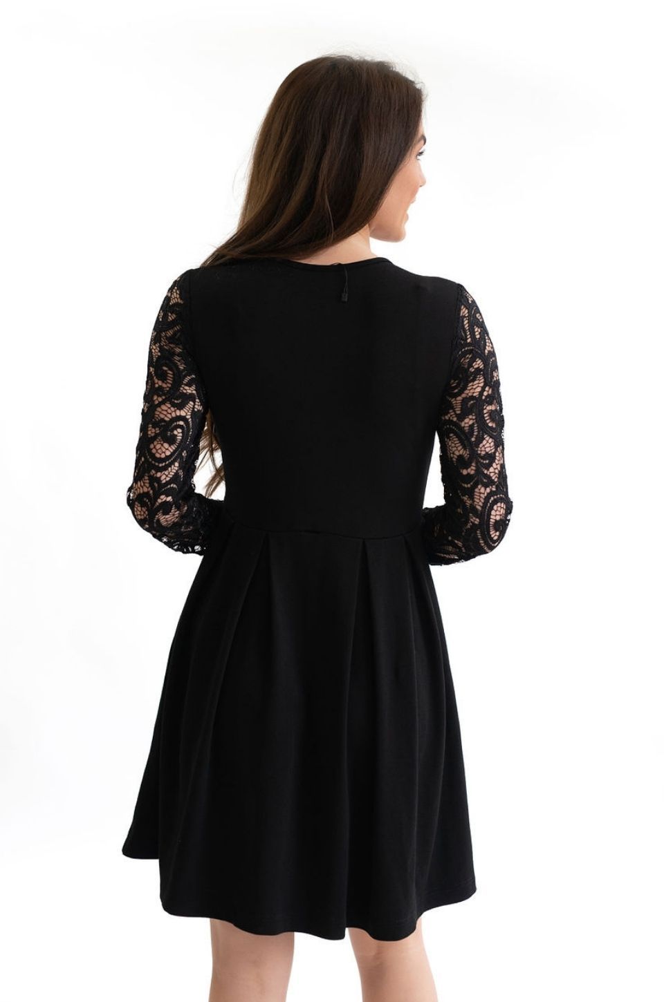 Black Lace Nursing Dress – Nursing Queen1