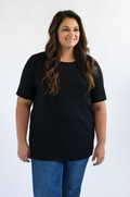 nursing tshirt black with zipper